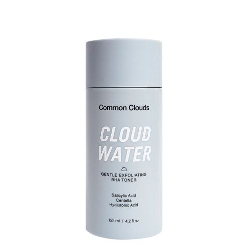 Common Clouds - Cloud Water Gentle Exfoliating BHA Toner - Złuszczający Tonik do Twarzy z Kwasami BHA - 125ml