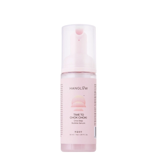 HanGlow - Time to Chok Chok! - One-Step Bubble Serum - Nawilżające Serum w Piance z Antyoksydantami i Postbiotykiem - 50ml