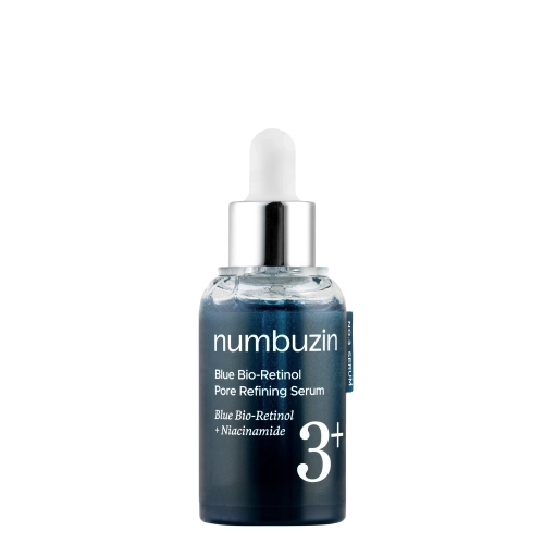 Numbuzin - No.3 Blue Bio-Retinol Pore Refining Serum - Serum Zwężające Pory z Bioretinolem - 30ml