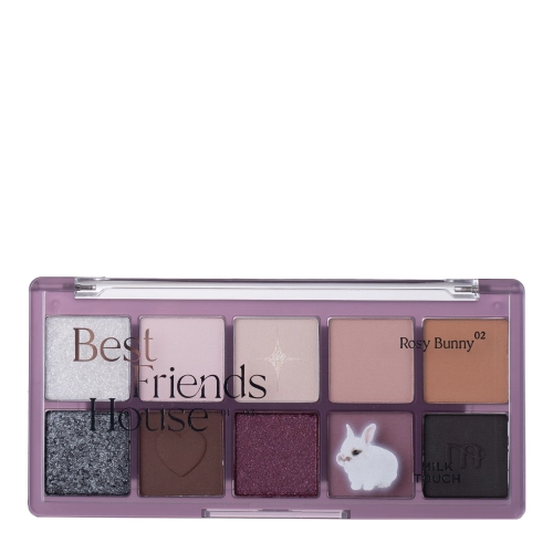 Milk Touch - Best Friends Eye Pallette - Paleta Cieni do Powiek - 02 Rosy Bunny - 9,8g
