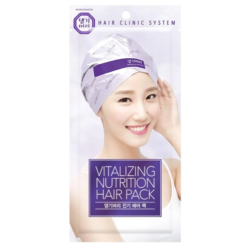 Daeng Gi Meo Ri - Vitalizing Nutrition Hair Pack With Hair Cap - Rewitalizująca Maska-Turban do Włosów - 35g