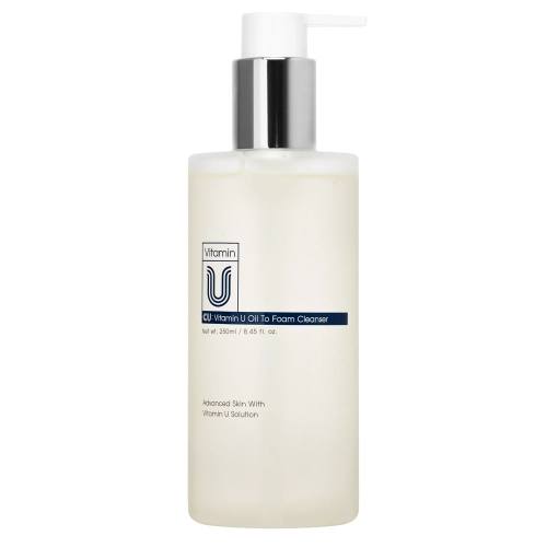 CUSKIN - CU Vitamin U Oil To Foam Cleanser - Oczyszczający Olejek Hydrofilowy do Twarzy - 250ml