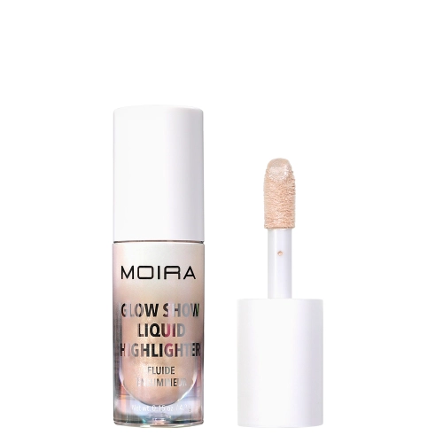 Moira - Glow Show Liquid Highlighter - Rozświetlacz w Płynie - 001 Vanilla Bliss - 4,3g