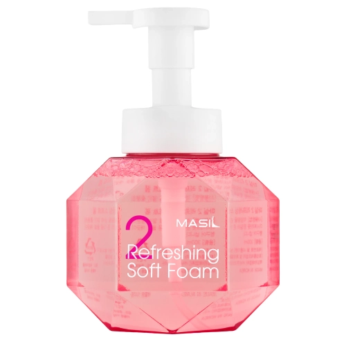 Masil - 2 Refreshing Soft Foam - Odświeżająca Łagodna Pianka do Higieny Intymnej - 300ml