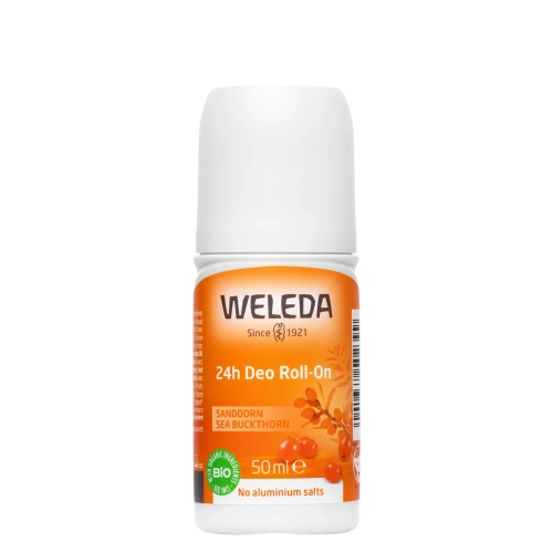 WELEDA - 24h Deo Roll-On - Dezodorant w Kulce 24h - Rokitnik - 50ml