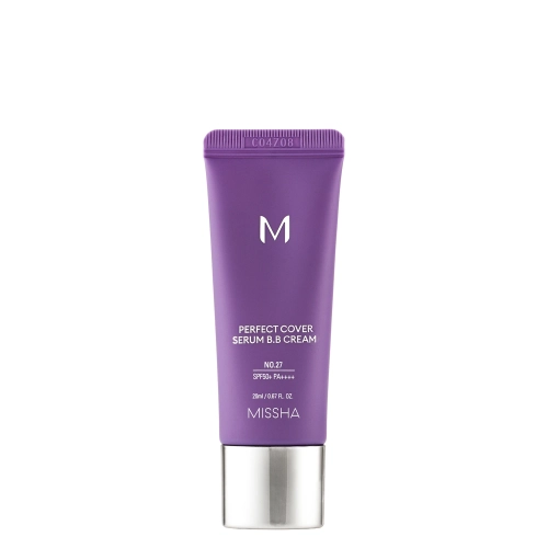 Missha - M Perfect Cover Serum BB Cream SPF50+/PA++++ - Kryjący Krem BB Serum - No.27 Honey Beige - 20ml