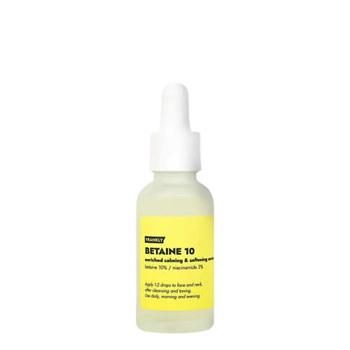 Frankly - Betaine 10% Serum - Nawilżająco-Łagodzące Serum do Twarzy - 30ml OUTLET