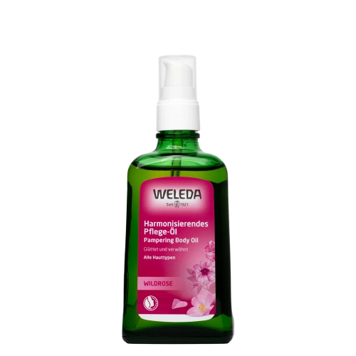 WELEDA - Pampering Body Oil - Pielęgnujący Olejek do Ciała z Dziką Różą - 100ml