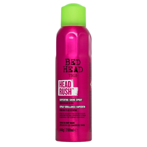 TIGI - Bed Head - Head Rush Super Shine Spray - Nabłyszczający Spray do Włosów - 200ml
