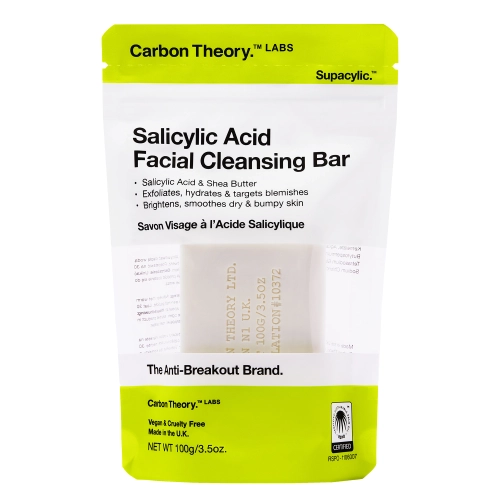 Carbon Theory - Supacylic Cleansing Bar - Oczyszczające Mydło z Kwasem Salicylowym - 100g