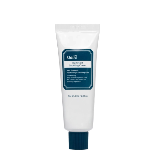 Dear, Klairs  - Rich Moist Soothing Cream - Łagodzący Krem Odżywczy - 80g