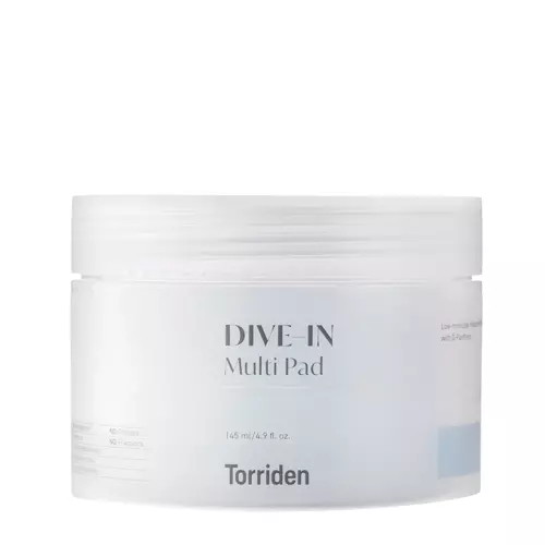 Torriden - Dive-In - Low Molecule Hyaluronic Acid Multi Pad - Nawilżające Płatki do Twarzy - 80szt