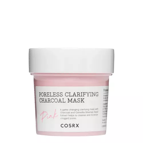 COSRX - Poreless Clarifying Charcoal Mask - Oczyszczająca Maska ​​Węglowa Zwężająca Pory - 110g