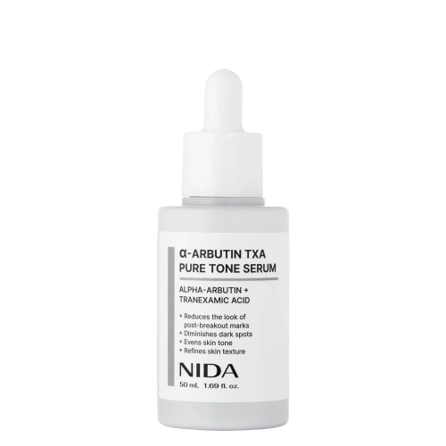 NIDA - α-Arbutin TXA Pure Tone Serum - Rozjaśniające Serum do Twarzy - 50ml