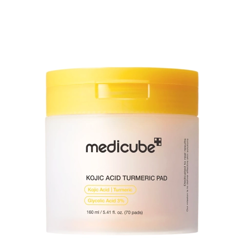 Medciube - Kojic Acid Turmeric Pad - Płatki z Kwasem Kojowym - 160ml/70szt
