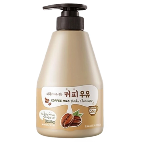Kwailnara - Coffe Milk Body Cleanser - Żel do Mycia Ciała - Kawa - 560ml OUTLET