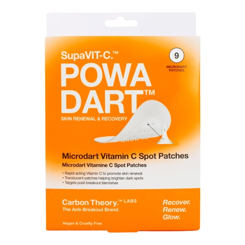 Carbon Theory - SupaVit-C Powa Dart - Mikroigłowe Plasterki na Niedoskonałości z Witaminą C - 9szt