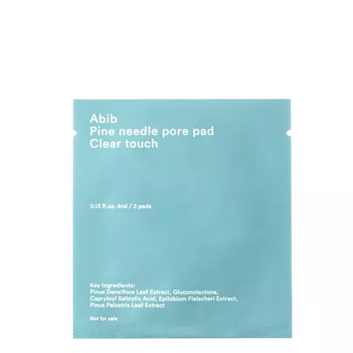 Abib - Pine Needle Pore Pad Clear Touch - Oczyszczające Płatki do Twarzy - Miniatura - 4ml/2szt