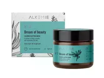 Alkmie - Microbiome - Dream of Beauty - Calming Sleeping Mask - Wyciszająca Nocna Maska-Krem - 60ml