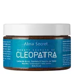 Alma Secret - Cleopatra - Body Scrub Rice Milk, Sandalwood & Tahiti Vanilla - Peeling do Ciała z Mleczkiem Ryżowym, Drzewem Sandałowym i Wanilią Tahiti - 250ml