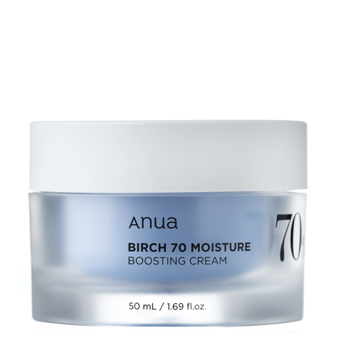 Anua - Birch 70 Moisture Boosting Cream - Nawilżający Krem z Sokiem z Brzozy - 50ml