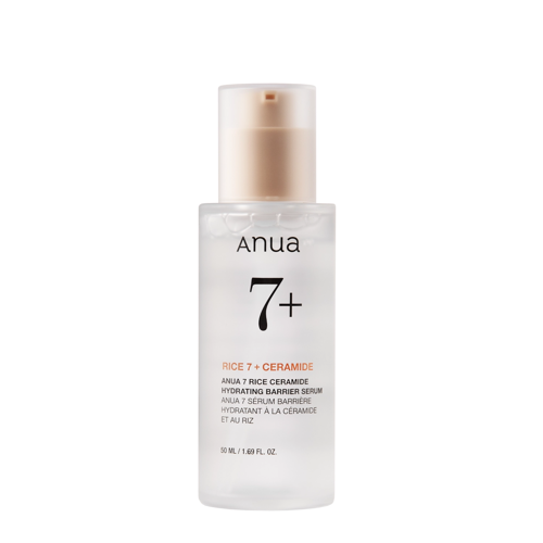 Anua - Rice 7 Ceramide Hydrating Barrier Serum - Ryżowe Serum Rozjaśniające - 50ml