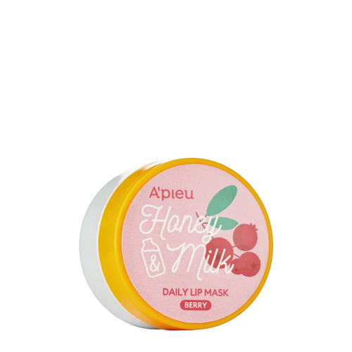 A'pieu - Honey & Milk Daily Lip Mask - Berry - Odżywcza Maska do Ust - 6g