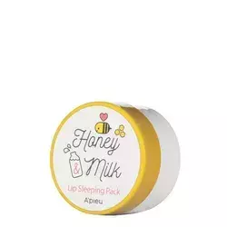 A'pieu - Honey & Milk Lip Sleeping Pack - Odżywcza Maska do Ust z Miodem - 6,7g