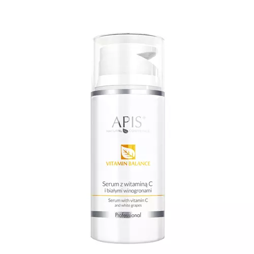 Apis - Professional - Vitamin Balance - Serum with Vitamin C and White Grapes - Serum z Witaminą C i Białymi Winogronami - 100ml