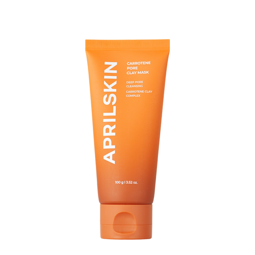 Aprilskin - Carrotene Pore Clay Mask - Oczyszczająca Maska do Twarzy z Glinką - 100g