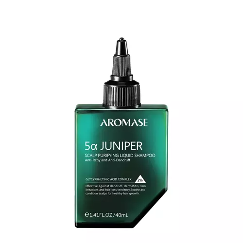 Aromase - 5α Juniper Scalp Purifying Liquid Shampoo - Płynny Szampon Oczyszczający do Skóry Głowy - 40ml