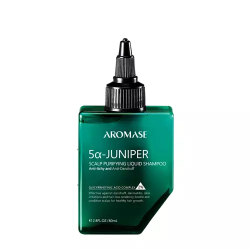 Aromase - 5α Juniper Scalp Purifying Liquid Shampoo - Płynny Szampon Oczyszczający do Skóry Głowy - 80ml