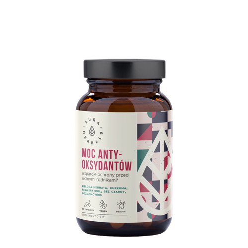 Aura Herbals - Moc Antyoksydantów - Kapsułki - 60 szt