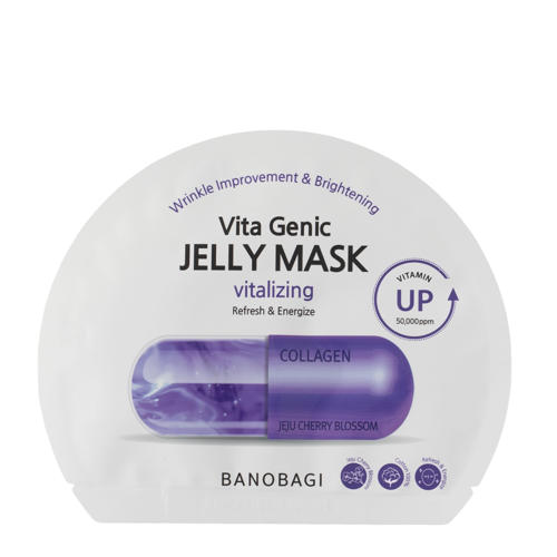 Banobagi - Vita Genic Jelly Mask Vitalizing - Rewitalizująca Maska do Twarzy w Płachcie - 1szt/30g 