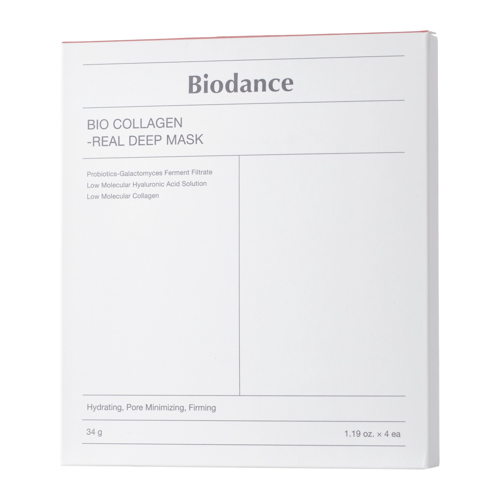 Biodance - Bio-Collagen Real Deep Mask Set - Zestaw Ujędrniających Masek Kolagenowych do Twarzy - 4szt/34g