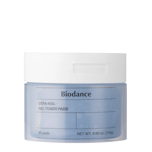 Biodance - Cera-nol Gel Toner Pads - Żelowe Płatki Nawilżające do Twarzy - 60szt