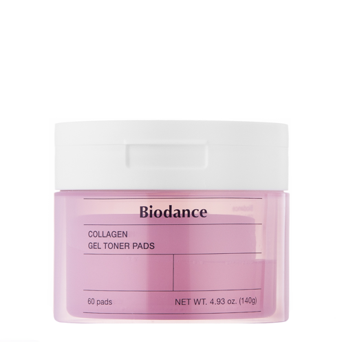 Biodance - Collagen Gel Toner Pads - Ujędrniające Płatki Kolagenowe do Twarzy - 60szt