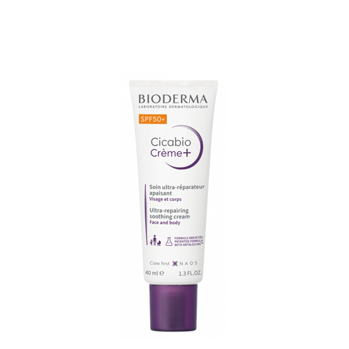 Bioderma - Cicabio Crème+ SPF50+ - Krem ​​Naprawczy Zapobiegający Przebarwieniom - 40ml