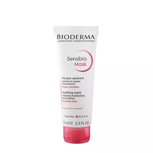 Bioderma - Sensibio Mask - Intensywnie Kojąca i Nawilżająca Maseczka dla Skóry Wrażliwej - 75ml