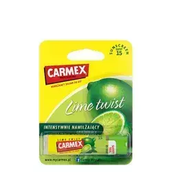 Carmex - Daily Care, Moisturizing Lip Balm - Nawilżający Balsam do Ust w Sztyfcie - Lime - 4,25g