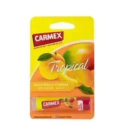 Carmex - Moisturizing Lip Balm - Nawilżający Balsam do Ust w Sztyfcie - Tropical - 4,25g