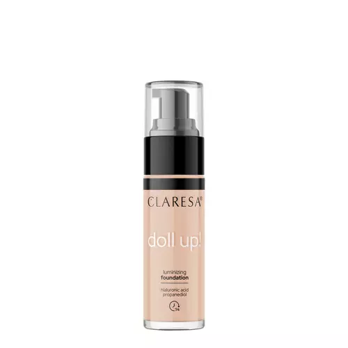 Claresa - Doll Up! - Podkład Rozświetlający - 06 Tan - 30ml