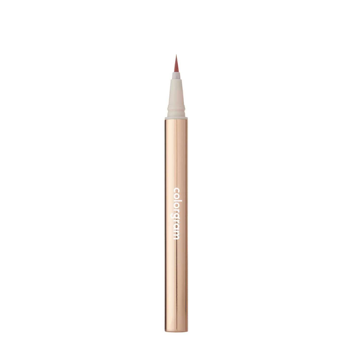 Colorgram - Milk Bling Glitter Liner - Brokatowy Eyeliner w Pisaku - 03 Peach Tear - 0,6g