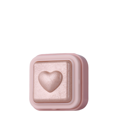 Colorgram - Milk Bling Heartlighter - Rozświetlacz do Twarzy - 01 Peach Heart - 2,2g