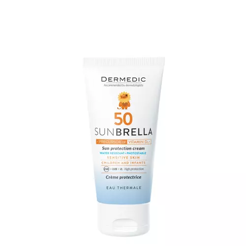 Dermedic - Sunbrella Baby SPF50 - Krem Ochronny do Twarzy od 1. Miesiąca Życia - 50ml