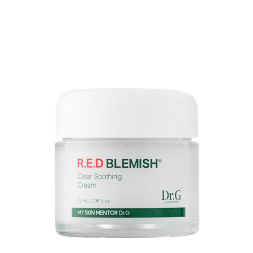 Dr.G - Red Blemish Clear Soothing Cream - Łagodzący Krem do Twarzy - 70ml