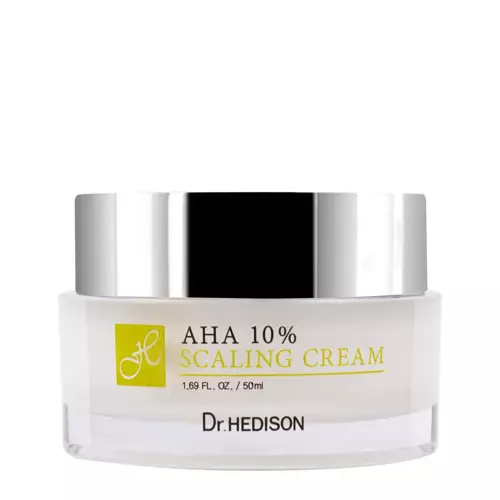 Dr.Hedison - AHA 10% Scaling Cream - Złuszczający Krem do Twarzy z Kwasem AHA - 100ml