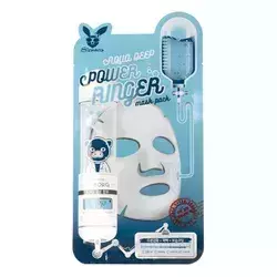 Elizavecca - Aqua Deep Power Ringer Mask - Nawadniająca Maska w Płachcie - 23ml