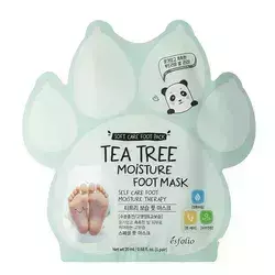 Esfolio - Tea Tree Moisture Foot Maska - Intensywnie Odżywcza Maska do Stóp - 10ml