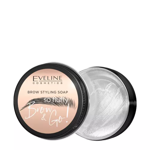 Eveline Cosmetics - Brow & Go - Mydło do Stylizacji Brwi - So Fluffy - 25g